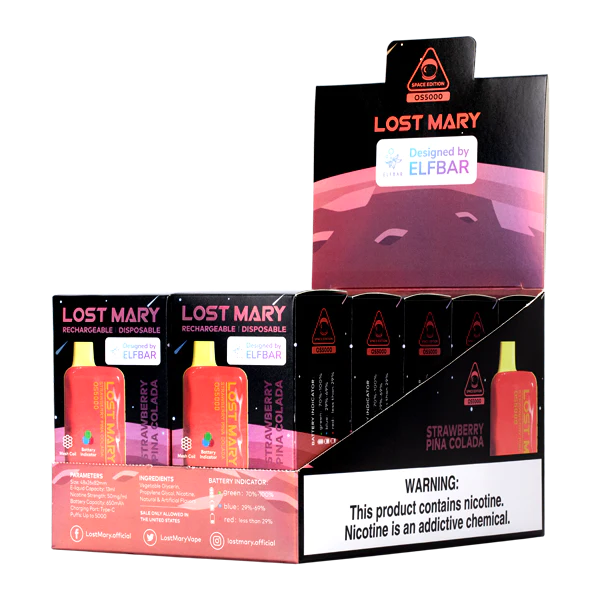 LOST MARY OS5000 Strawberry Piña Colada - Image 3