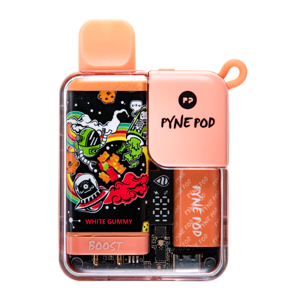 PYNE POD BOOST WHITE GUMMY