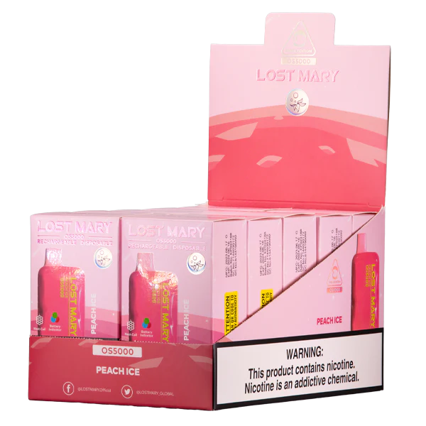 LOST MARY OS5000 PEACH ICE - Image 3