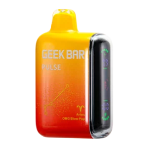 OMG B-Pop Geek Bar Pulse 15000 Puffs OMG Blow Pop Geek Bar Flavor Aries Geek Bar​