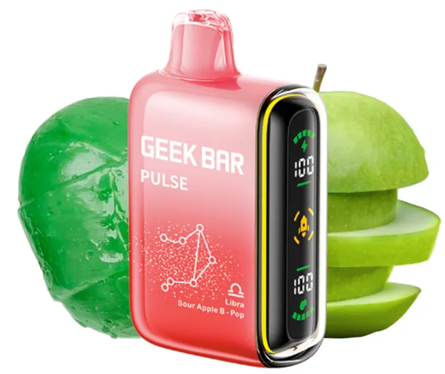 Sour Apple Blow Pop Geek Bar (8)