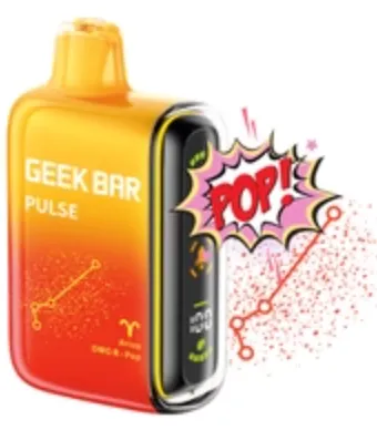 Geek Bar Pulse OMG B Pop/ Aries Geek Bar: The Ultimate Vape Experience for Flavor Seekers