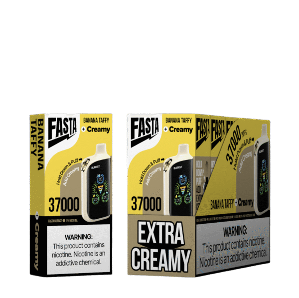 FASTA V2 Banana Taffy 37000 puffs