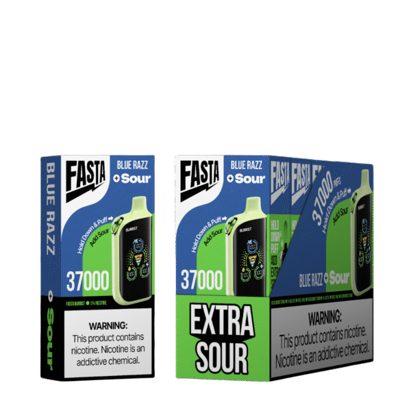 FASTA V2 Blue Razz 37000 puffs