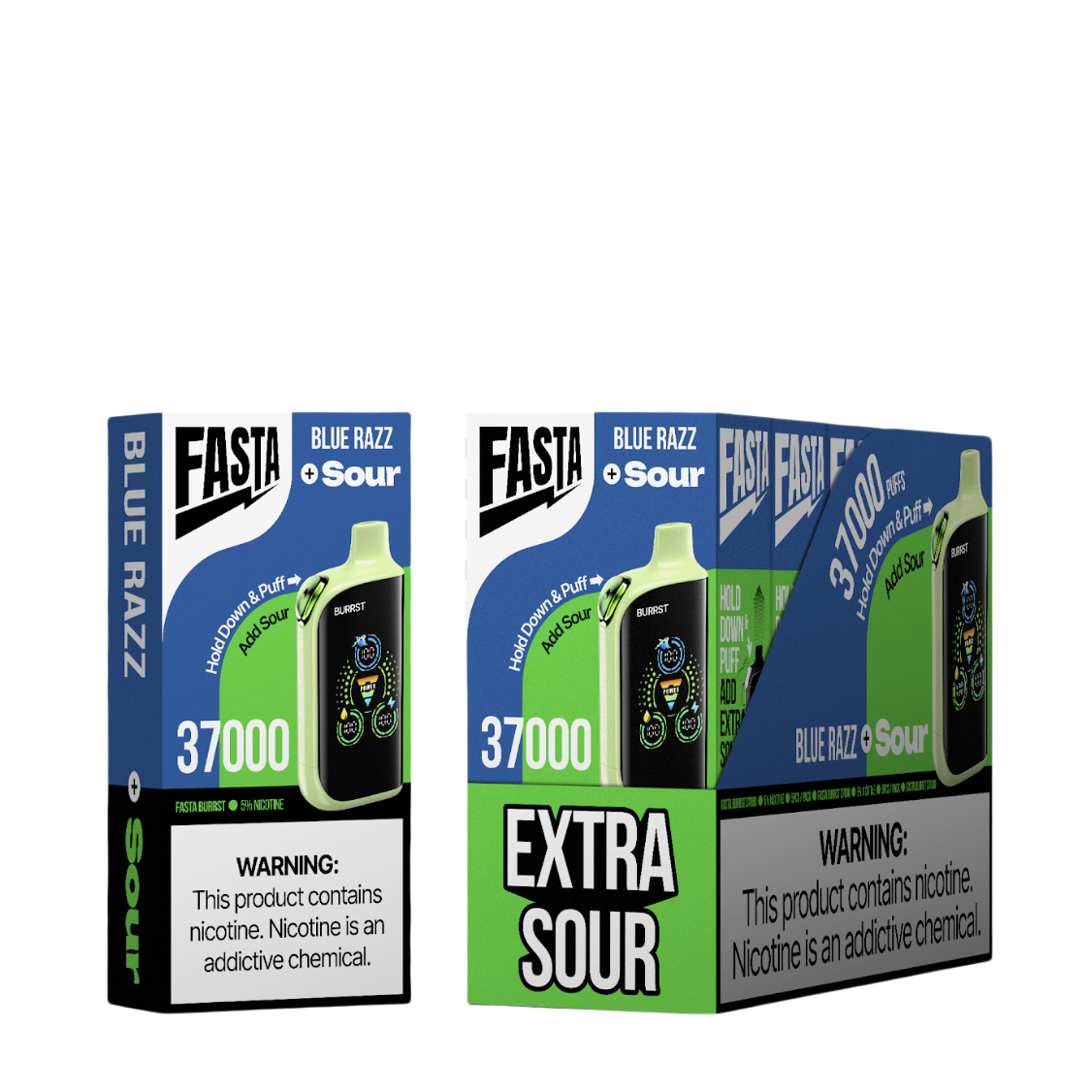 FASTA V2 Blue Razz 37000 puffs