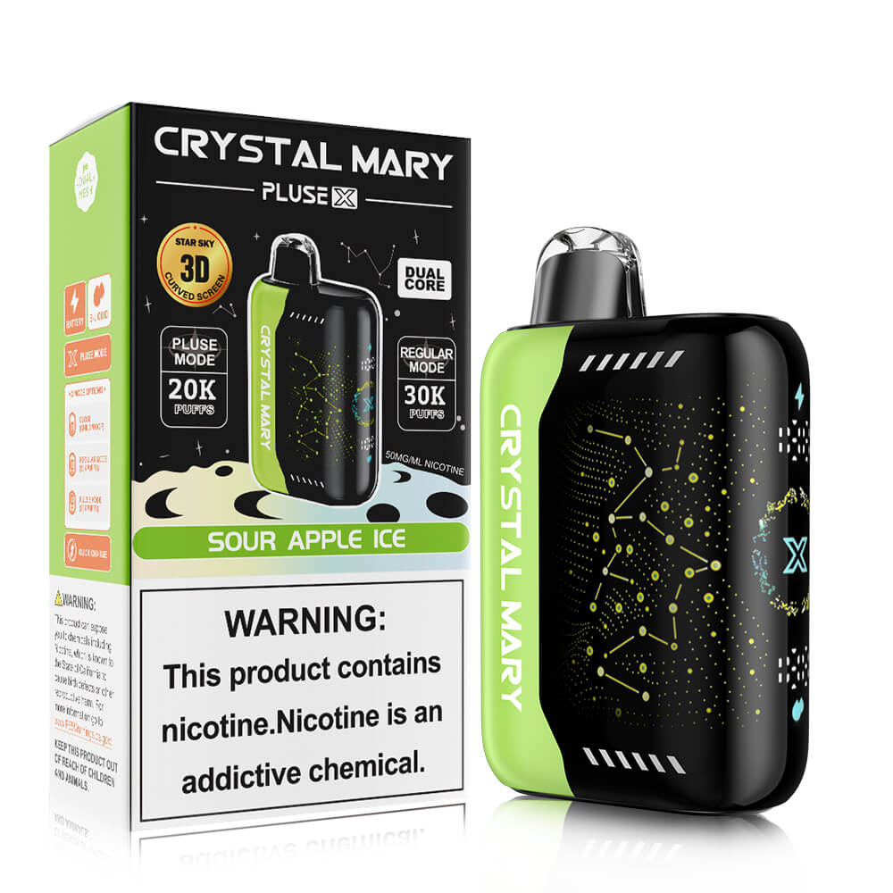 crystal mary sour apple ice