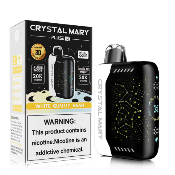 crystal mary white gummy ice