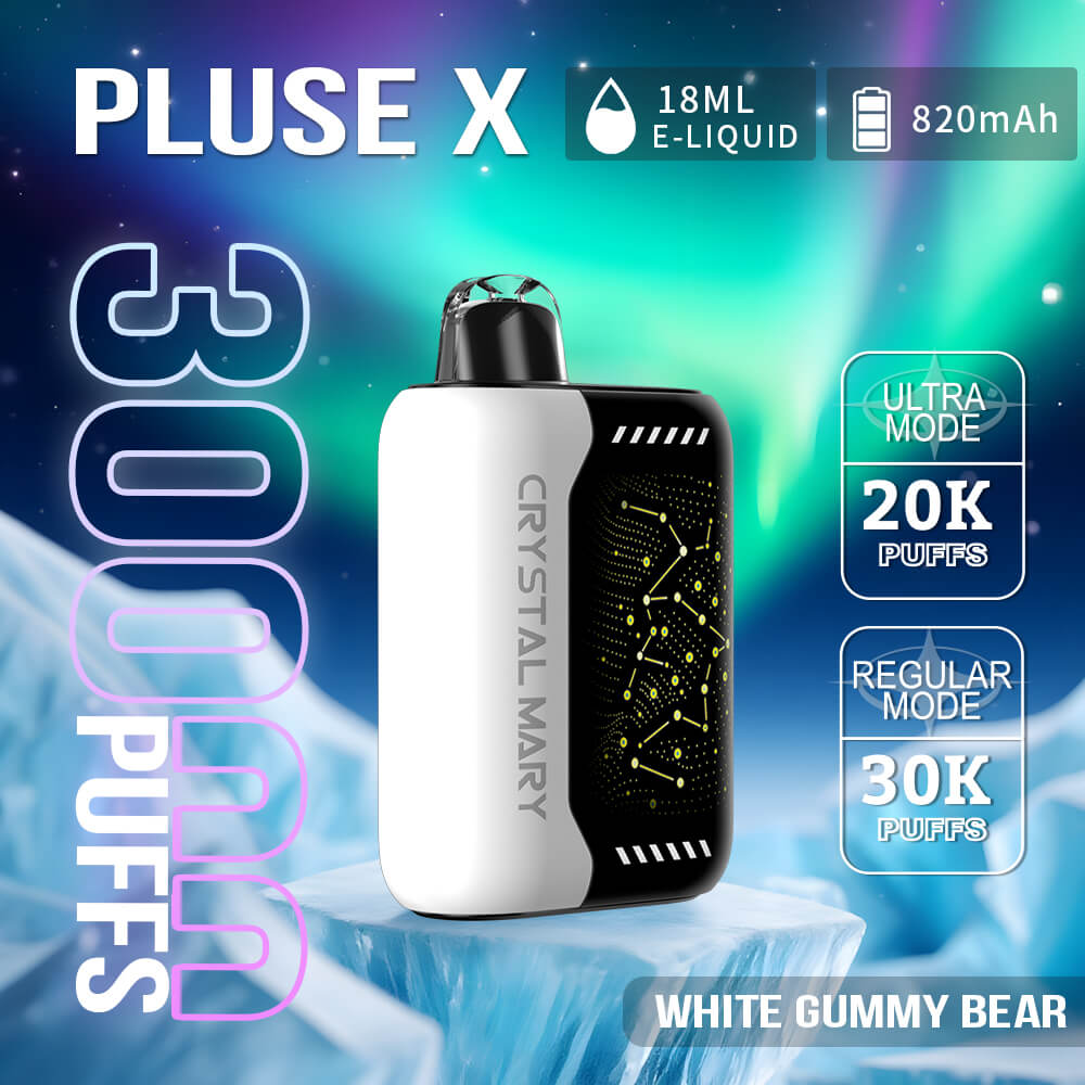 crystal mary white gummy ice