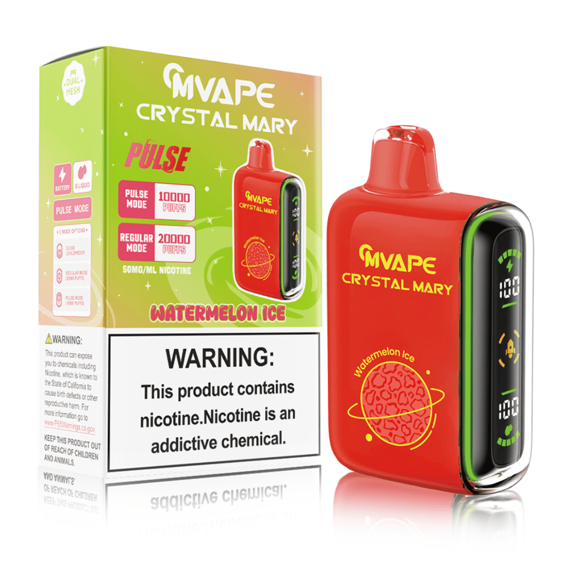 CRYSTAL MARY PULSE WATERMELON ICE