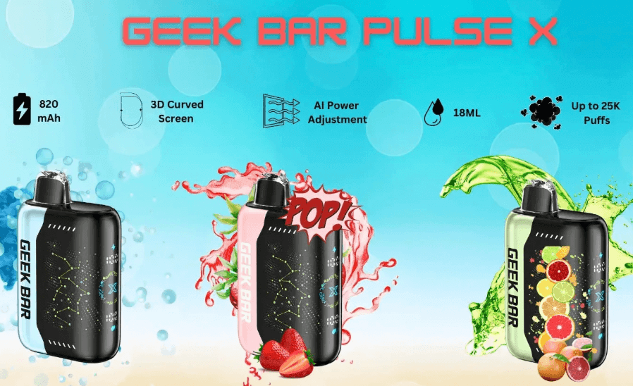 choose geek bar pulse x flavor