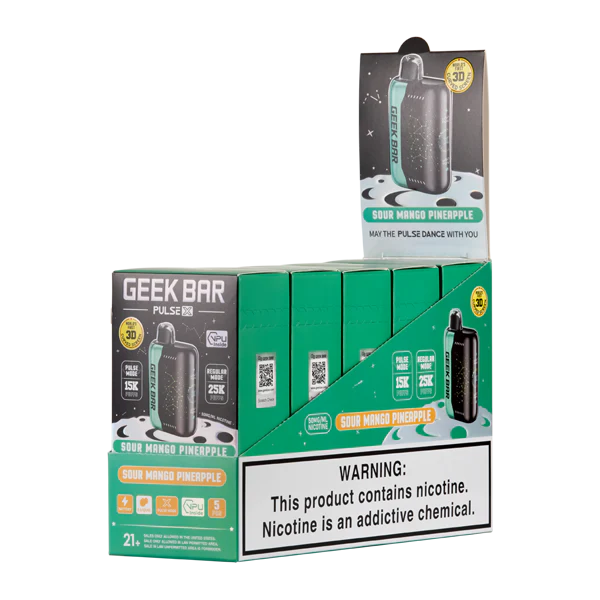 Geek Bar Pulse X 25k Sour Mango Pineapple - Image 3
