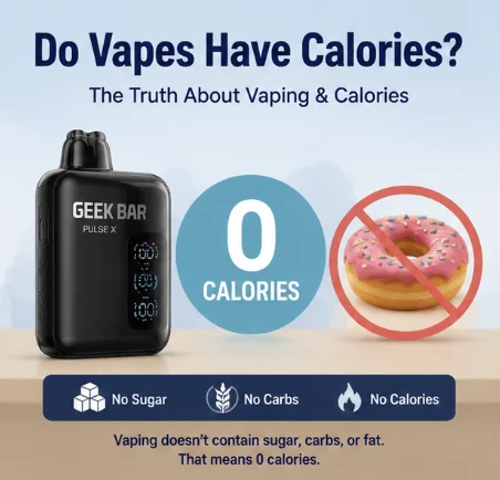 Do Vapes Have Calories? Understanding Geek Bar Pulse X and Its Flavors