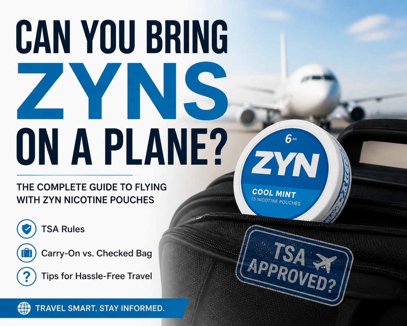 Can You Bring Zyns on a Plane? TSA & Airline Guidelines Explained